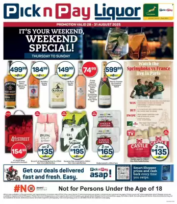 Pick n Pay Liquor catalogue (valid until 31-08)