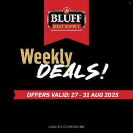 Bluff Meat Supply catalogue Page 1