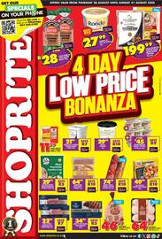 Shoprite catalogue Page 1