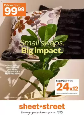 Sheet Street catalogue (valid until 30-09)