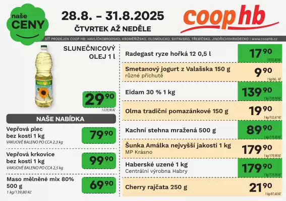 Coop hb leták (platné do 3-09)