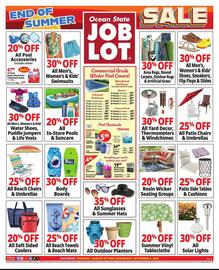 Ocean State Job Lot Weekly Ad week 35 Page 1
