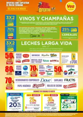 Catálogo Supermercados Vea (válido hasta 31-08)