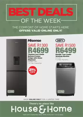 House & Home catalogue (valid until 3-09)