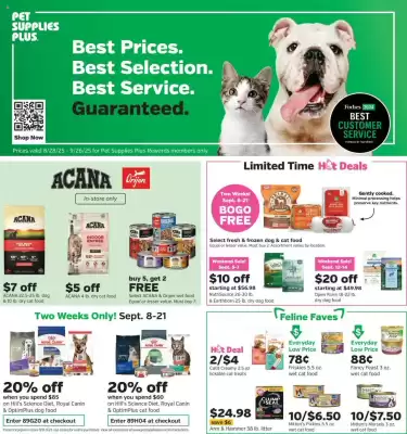 Pet Supplies Plus Weekly Ad (valid until 26-09)