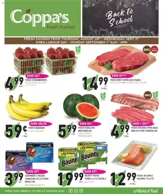Coppa's Fresh Market flyer (valid until 3-09)