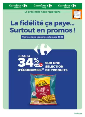 Catalogue Carrefour City (valable jusqu'au 30-09)