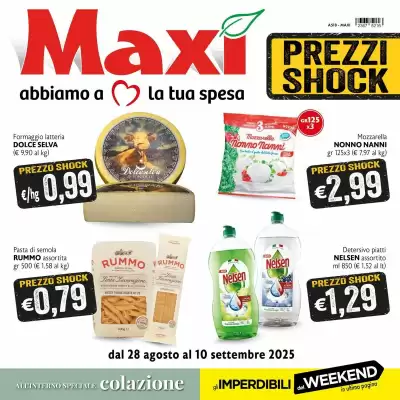 Volantino Maxi Supermercati (valido fino al 10-09)