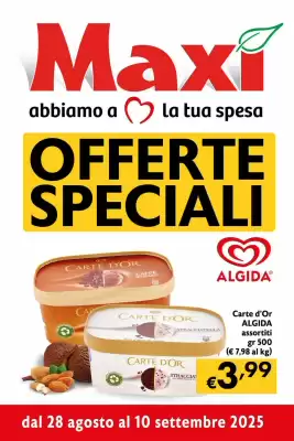 Volantino Maxi Supermercati (valido fino al 10-09)