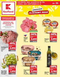 Kaufland SK akciós újság hét 35 Oldal 1