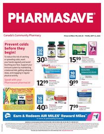 Pharmasave flyer week 35 Page 1