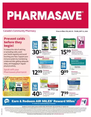 Pharmasave flyer (valid until 3-09)