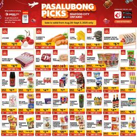 Seafood City Supermarket flyer week 35 Page 1