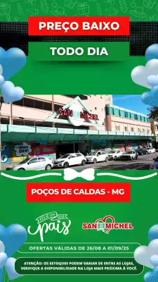 Catálogo San Michel Supermercados (válido até 1-09)