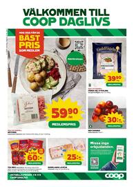 Coop Daglivs reklamblad vecka 36 Sida 1