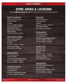 Red Barn Market flyer Page 11