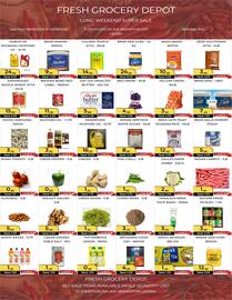 Fresh Grocery Depot flyer Page 1