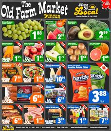 The Old Farm Market flyer Page 1
