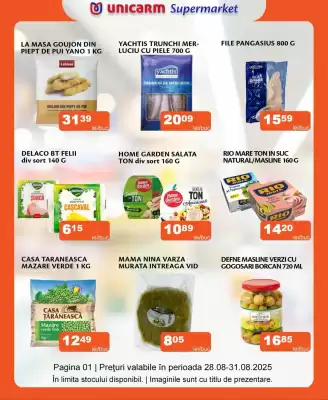 Catalog Unicarm (valid până la 31-08)