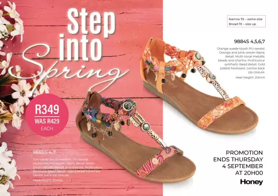 Honey Fashion Accessories catalogue (valid until 4-09)