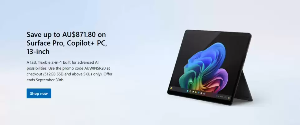 Microsoft catalogue (valid until 30-09)