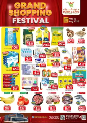 Mark & Save catalogue (valid until 31-08)