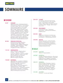 Catalogue METRO page 2