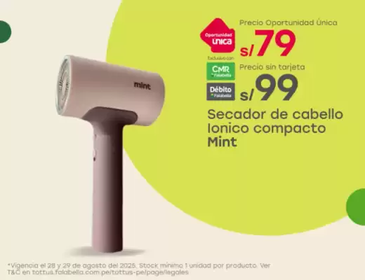 Catálogo Tottus (válido hasta 29-08)