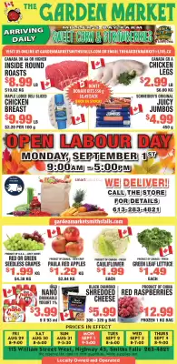 The Garden Market flyer (valid until 4-09)