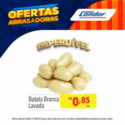 Catálogo Supermercados Condor (válido até 31-08)