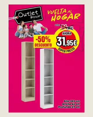 Folleto Outlet Hogar (válido hasta el 1-09)