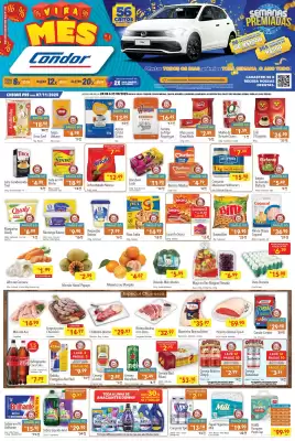 Catálogo Supermercados Condor (válido até 31-08)