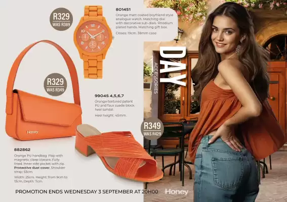 Honey Fashion Accessories catalogue (valid until 3-09)