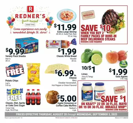 Redner's Warehouse Weekly Ad (valid until 3-09)