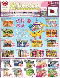 Bestco Food Mart flyer week 35 Page 1