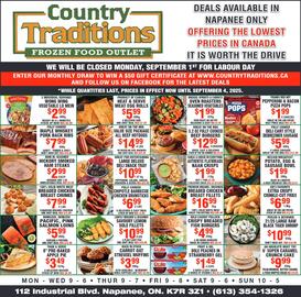 Country Traditions flyer week 35 Page 1