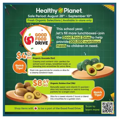 Healthy Planet flyer