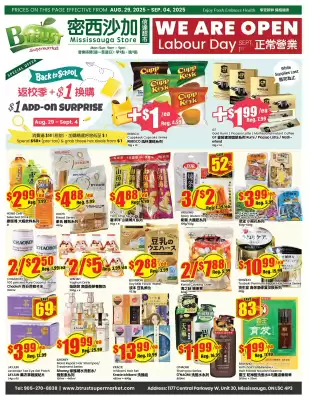 Btrust Supermarket flyer (valid until 4-09)