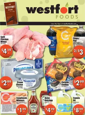 Westfort Foods flyer (valid until 4-09)