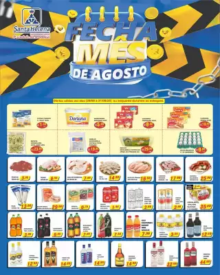 Catálogo Supermercados Santa Helena (válido até 31-08)