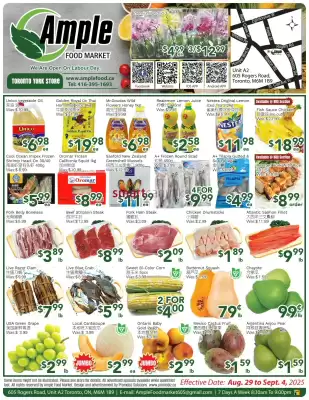 Ample Food Market flyer