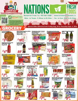 Nations Fresh Foods flyer (valid until 4-09)