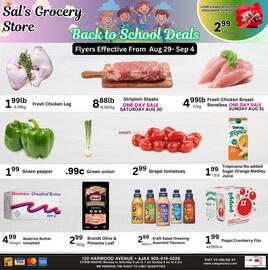 Sal's Grocery flyer week 35 Page 1