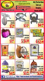 Asian Cash & Carry flyer week 35 Page 1
