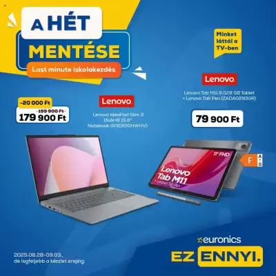 Euronics akciós újság (érvényes eddig: 3-09)