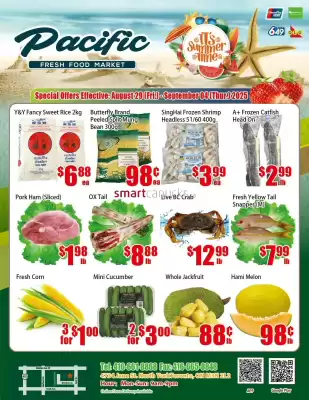 New Pacific Supermarket flyer (valid until 4-09)