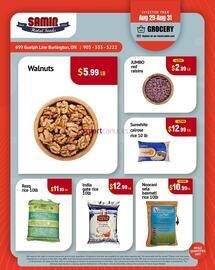 Samir Supermarket flyer week 35 Page 1