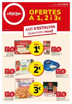 Folleto Supermercados Charter (válido hasta el 24-09)