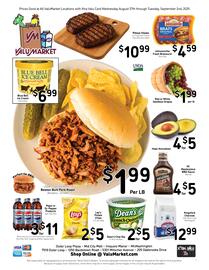 Valu Markt Weekly Ad week 35 Page 1