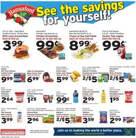 Hannaford Weekly Ad week 36 Page 1